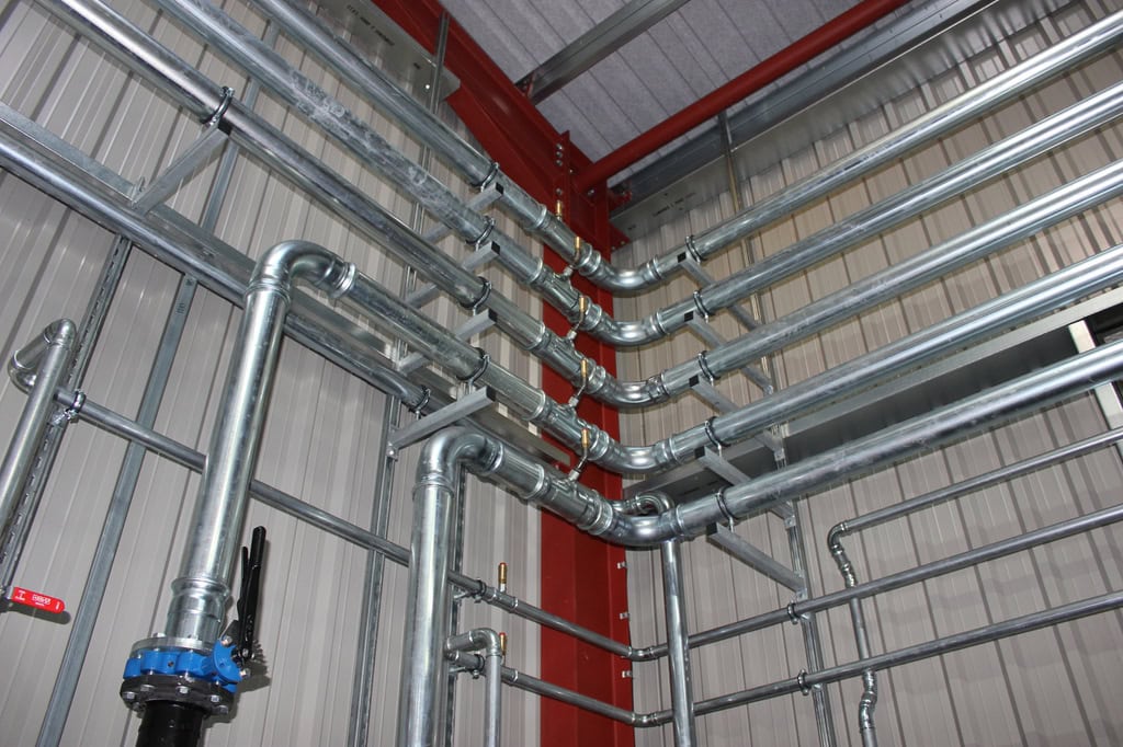 Biomass heating system